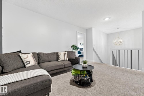 1803 Dumont Crescent, Edmonton, AB - Indoor Photo Showing Living Room