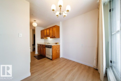 1101 12141 Jasper Avenue, Edmonton, AB - Indoor Photo Showing Kitchen