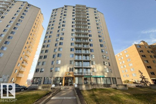 1101 12141 Jasper Avenue, Edmonton, AB - Outdoor With Balcony With Facade
