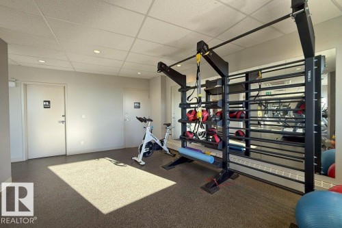 1101 12141 Jasper Avenue, Edmonton, AB - Indoor Photo Showing Gym Room