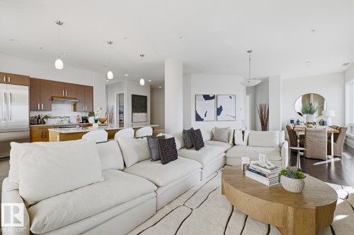 3502 10152 104 Street, Edmonton, AB - Indoor Photo Showing Living Room