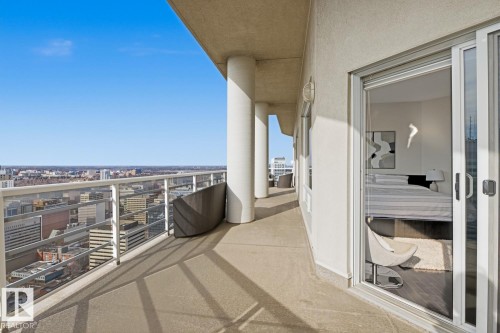 3502 10152 104 Street, Edmonton, AB - Outdoor With Balcony With Exterior