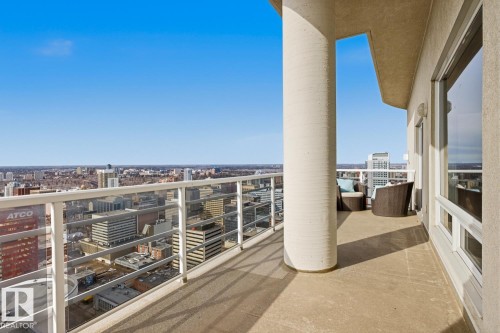 3502 10152 104 Street, Edmonton, AB - Outdoor With Balcony With View With Exterior