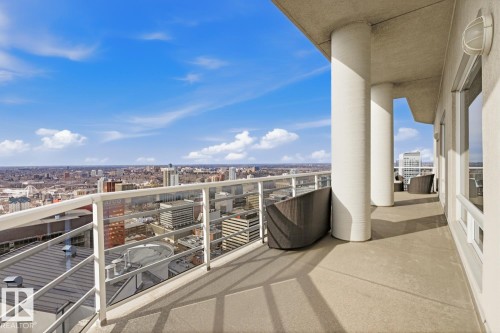 3502 10152 104 Street, Edmonton, AB - Outdoor With Balcony With View With Exterior