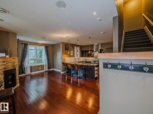 8306 108 Street, Edmonton, AB - Indoor With Fireplace