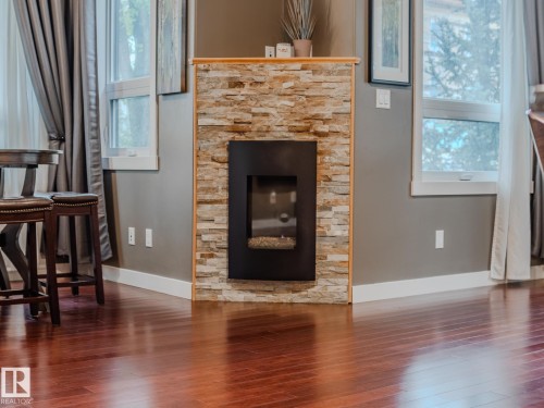8306 108 Street, Edmonton, AB - Indoor With Fireplace
