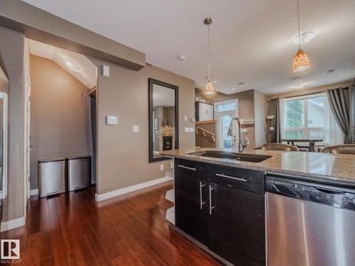 8306 108 Street, Edmonton, AB - Indoor Photo Showing Kitchen With Double Sink