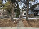The property features a front yard with a brick pathway leading to the entrance - 8146 78 Avenue Nw, Edmonton, AB  - Outdoor 