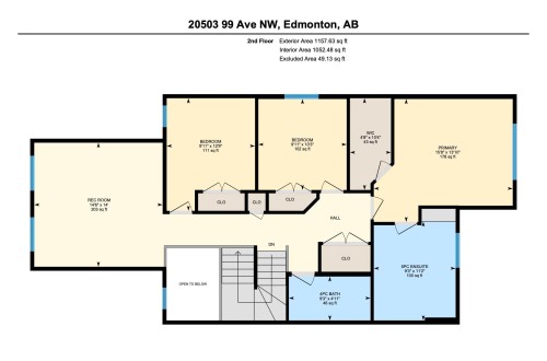Floor plan - 20503 99 Avenue, Edmonton, AB - Other