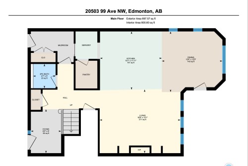Floor plan - 20503 99 Avenue, Edmonton, AB - Other