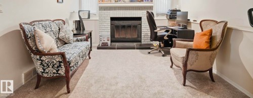18727 80 Avenue, Edmonton, AB - Indoor With Fireplace