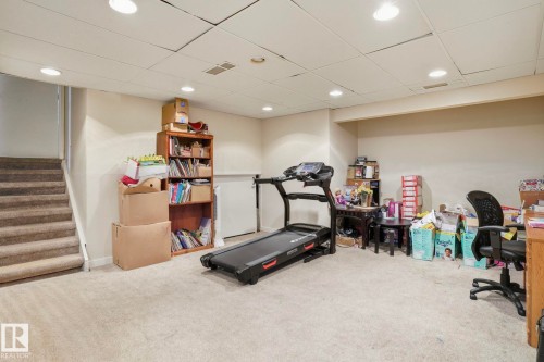 18727 80 Avenue, Edmonton, AB - Indoor Photo Showing Gym Room