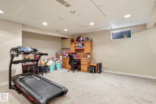 18727 80 Avenue, Edmonton, AB - Indoor Photo Showing Basement