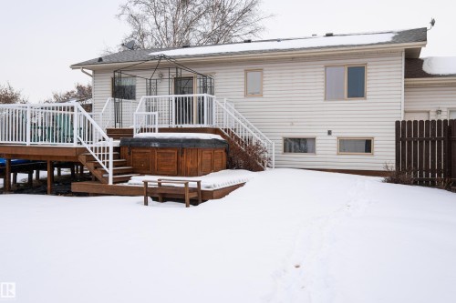 5215 49 Avenue, Onoway, AB - Outdoor With Deck Patio Veranda With Exterior
