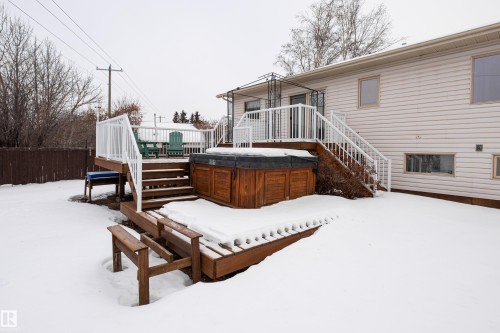 5215 49 Avenue, Onoway, AB - Outdoor With Deck Patio Veranda With Exterior