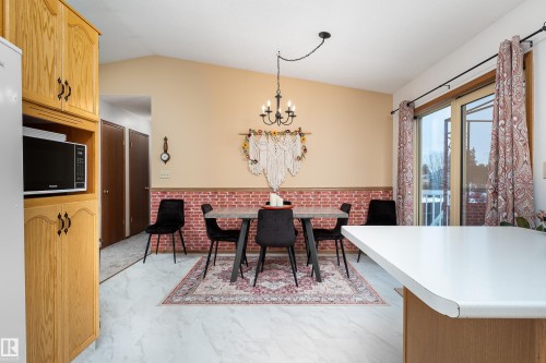 5215 49 Avenue, Onoway, AB - Indoor Photo Showing Dining Room