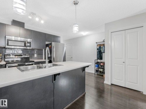 131 344 Windermere Road, Edmonton, AB - Indoor Photo Showing Kitchen With Double Sink With Upgraded Kitchen