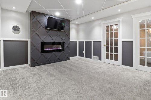 10 Prospect Place, Spruce Grove, AB - Indoor With Fireplace