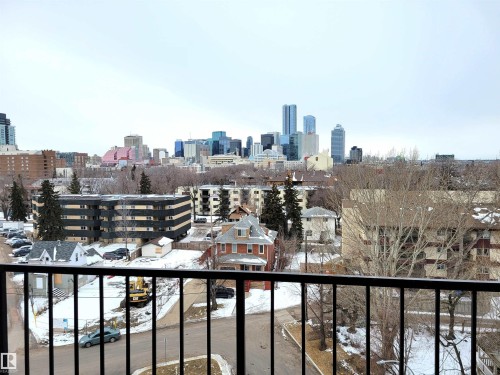 View from the balcony of the Downtown core - 804 9028 Jasper Avenue, Edmonton, AB - Outdoor With View