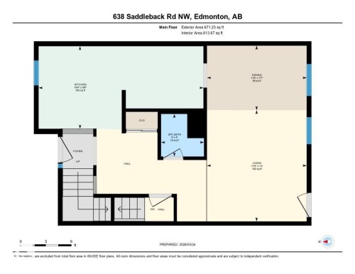 Floor plan - 638 Saddleback Road, Edmonton, AB - Other