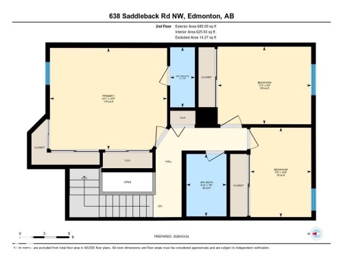 Floor plan - 638 Saddleback Road, Edmonton, AB - Other