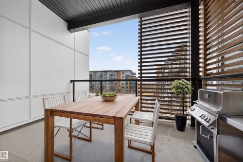 Virtually Staged - 301 7459 May Common, Edmonton, AB -  With Exterior