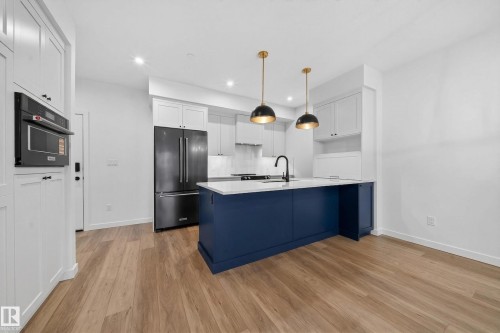 301 7459 May Common, Edmonton, AB - Indoor Photo Showing Kitchen With Upgraded Kitchen