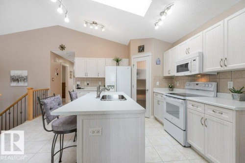 6712 Speaker Place, Edmonton, AB - Indoor Photo Showing Kitchen With Double Sink