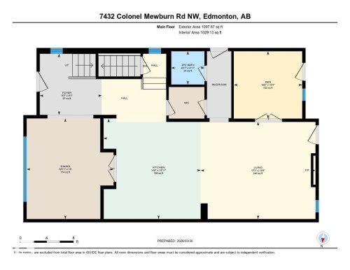 Main Floor - 7432 Colonel Mewburn Road, Edmonton, AB - Other
