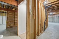 View of unfinished basement - 
