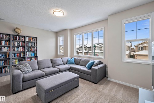 2349 Hagen Link Nw, Edmonton, AB - Indoor Photo Showing Living Room