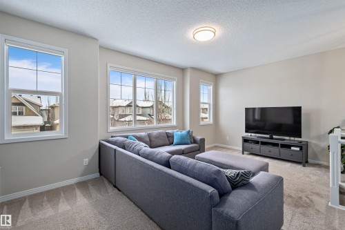 2349 Hagen Link Nw, Edmonton, AB - Indoor Photo Showing Living Room