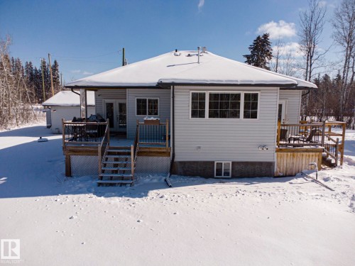 8 Main Street, Entwistle, AB - Outdoor With Deck Patio Veranda
