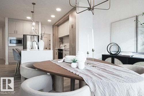8524 183 Avenue, Edmonton, AB - Indoor Photo Showing Dining Room