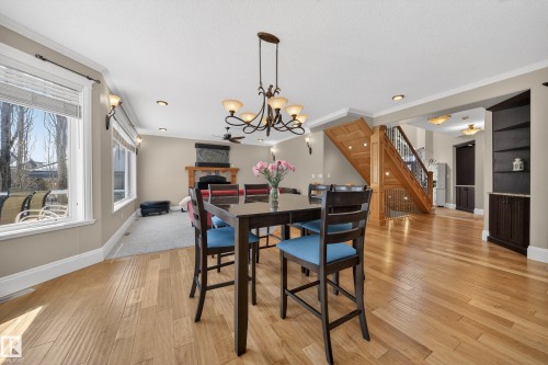 27 Kingdom Place, Leduc, AB - Indoor Photo Showing Dining Room