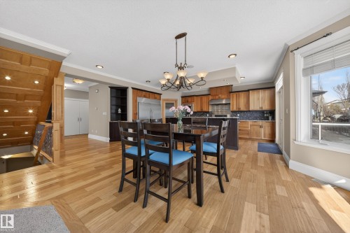 27 Kingdom Place, Leduc, AB - Indoor Photo Showing Dining Room