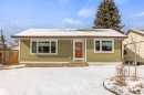 Newer siding w/insulation, concrete paths, shingles, soffit, facia, and vinyl windows - 11924 141 Street, Edmonton, AB  - Outdoor 