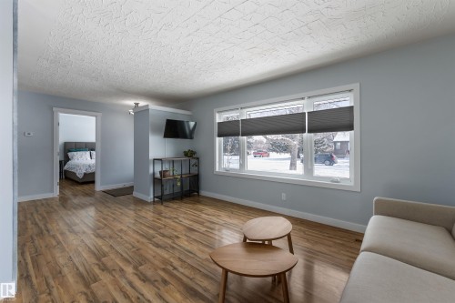 11924 141 Street, Edmonton, AB - Indoor Photo Showing Living Room