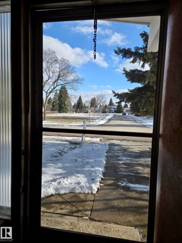 View from the property looking out the window - showcasing a large pocket park area - 10512 55 Avenue, Edmonton, AB - Outdoor With View