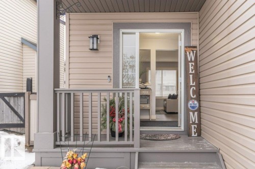 41 Pointe Masson, Beaumont, AB - Outdoor With Deck Patio Veranda With Exterior