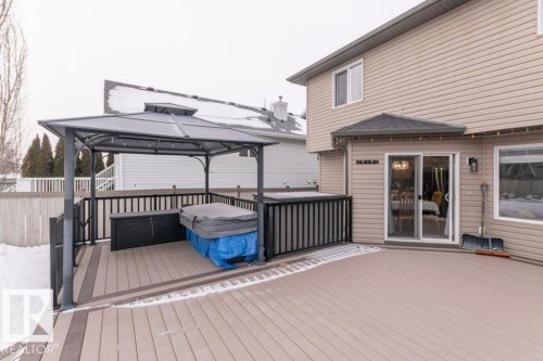 41 Pointe Masson, Beaumont, AB - Outdoor With Deck Patio Veranda With Exterior