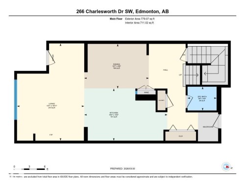 Floor plan - 266 Charlesworth Drive, Edmonton, AB - Other