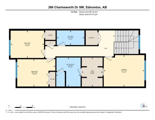 Floor plan - 266 Charlesworth Drive, Edmonton, AB - Other