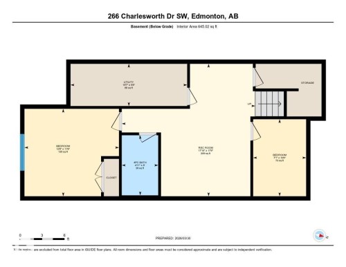 Floor plan - 266 Charlesworth Drive, Edmonton, AB - Other