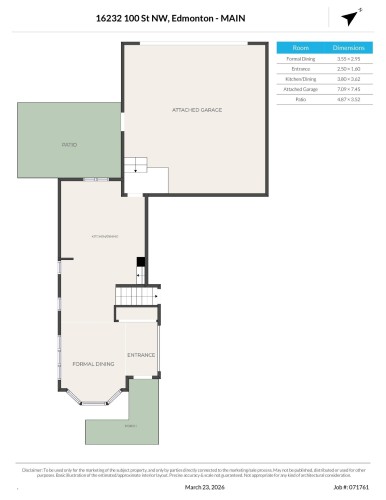 Floor plan - 16232 100 Street, Edmonton, AB - Other