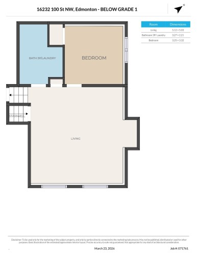 Floor plan - 16232 100 Street, Edmonton, AB - Other
