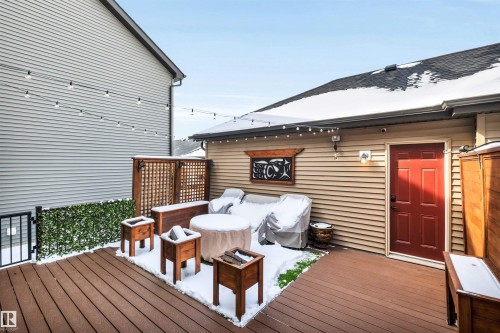 3056 Keswick Way, Edmonton, AB - Outdoor With Deck Patio Veranda With Exterior