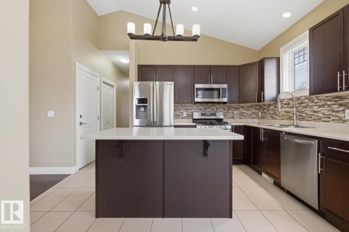 11403 92 Street, Edmonton, AB - Indoor Photo Showing Kitchen With Stainless Steel Kitchen With Upgraded Kitchen