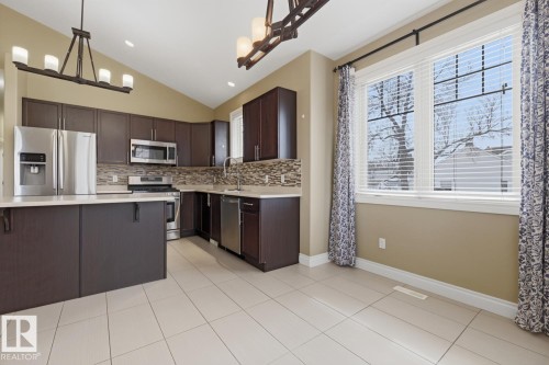 11403 92 Street, Edmonton, AB - Indoor Photo Showing Kitchen With Upgraded Kitchen