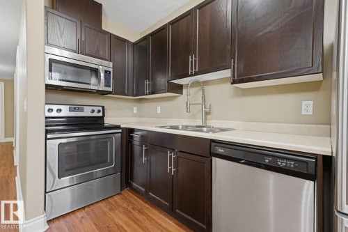 11403 92 Street, Edmonton, AB - Indoor Photo Showing Kitchen With Stainless Steel Kitchen With Double Sink